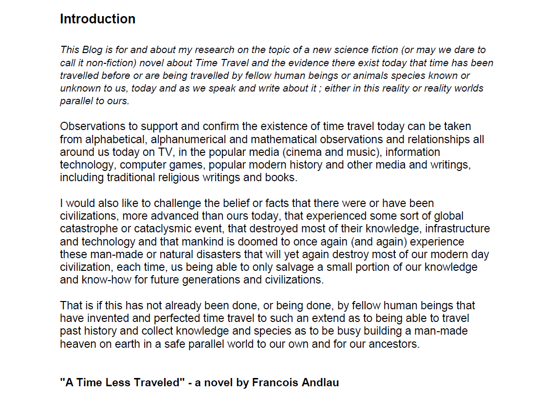 A Time Less Traveled eBook
